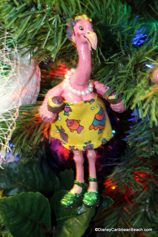 Flamingo ornament 1